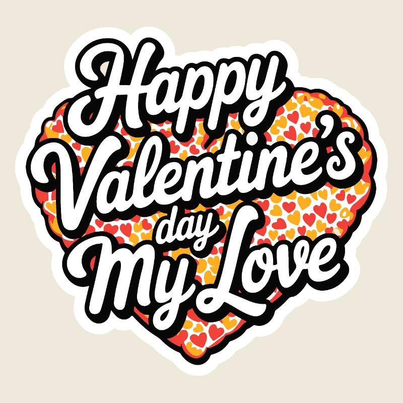 Joyeuse Saint Valentin mon amour cadeau pour elle