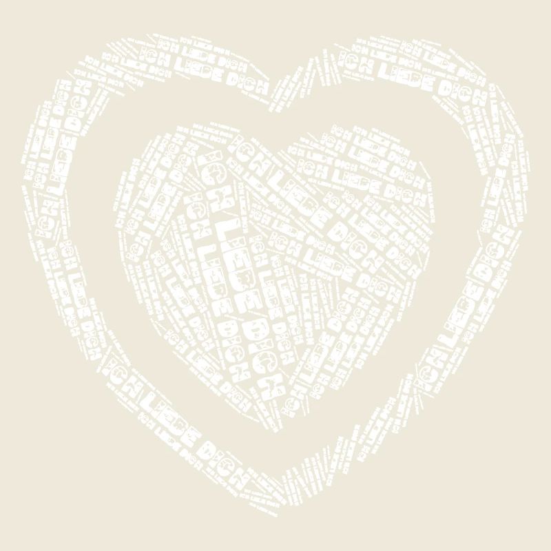 ICH LIEBE DICH (Herz)