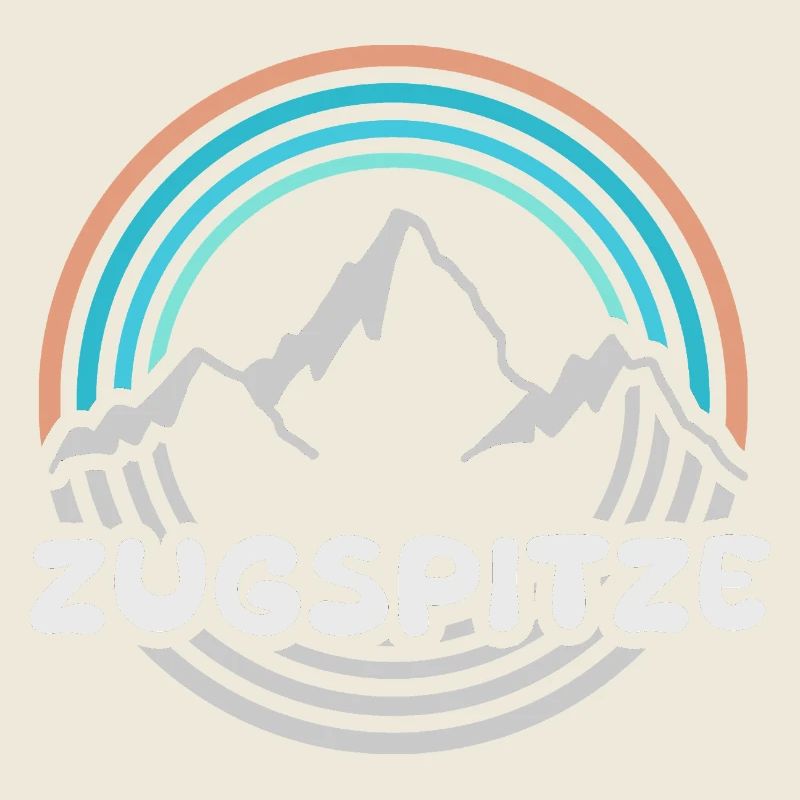 La Zugspitze comme une montagne