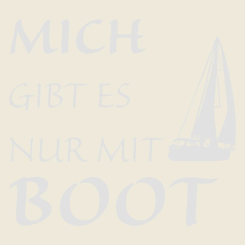 Nur mit Boot