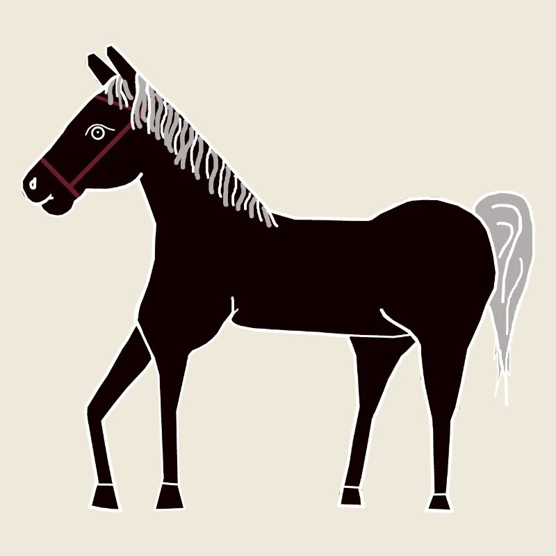 Pferd Kinder Ross Hengst Rappe Ponyhof Kind