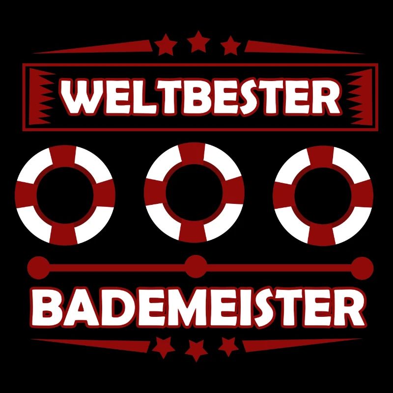 Weltbester Bademeister Variation #2