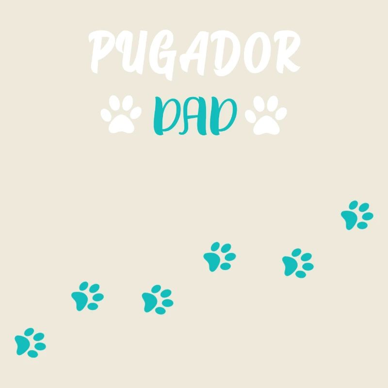 Pugador Dad I Mops Labrador Mix