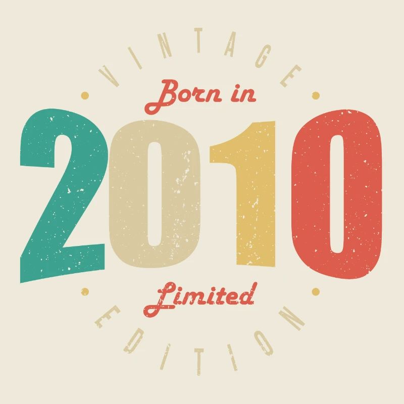 2010 Vintage Retro Anniversary Gift 2010