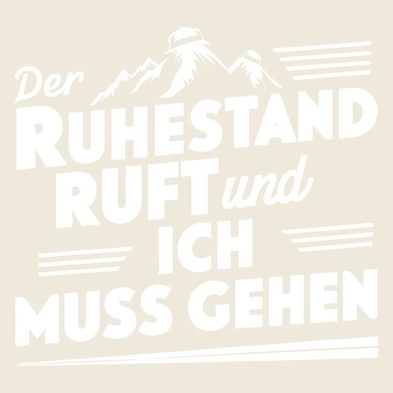 Ruhestand ruft! Rentner Abschiedsgeschenk Kollegen