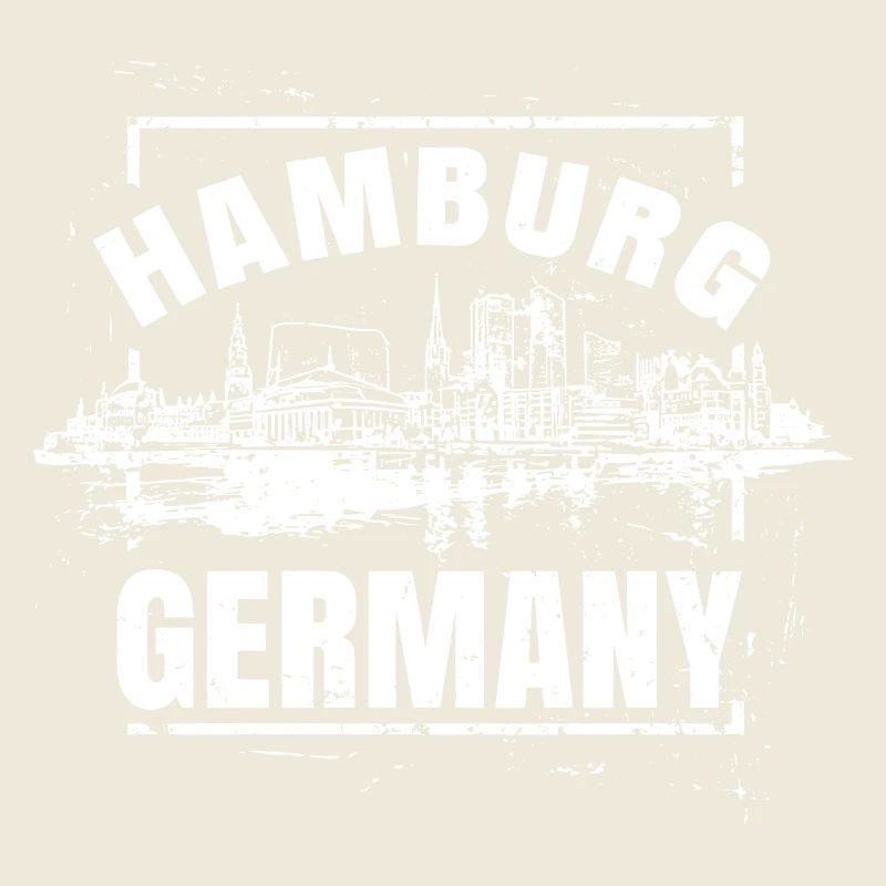Hamburg Germany Skyline