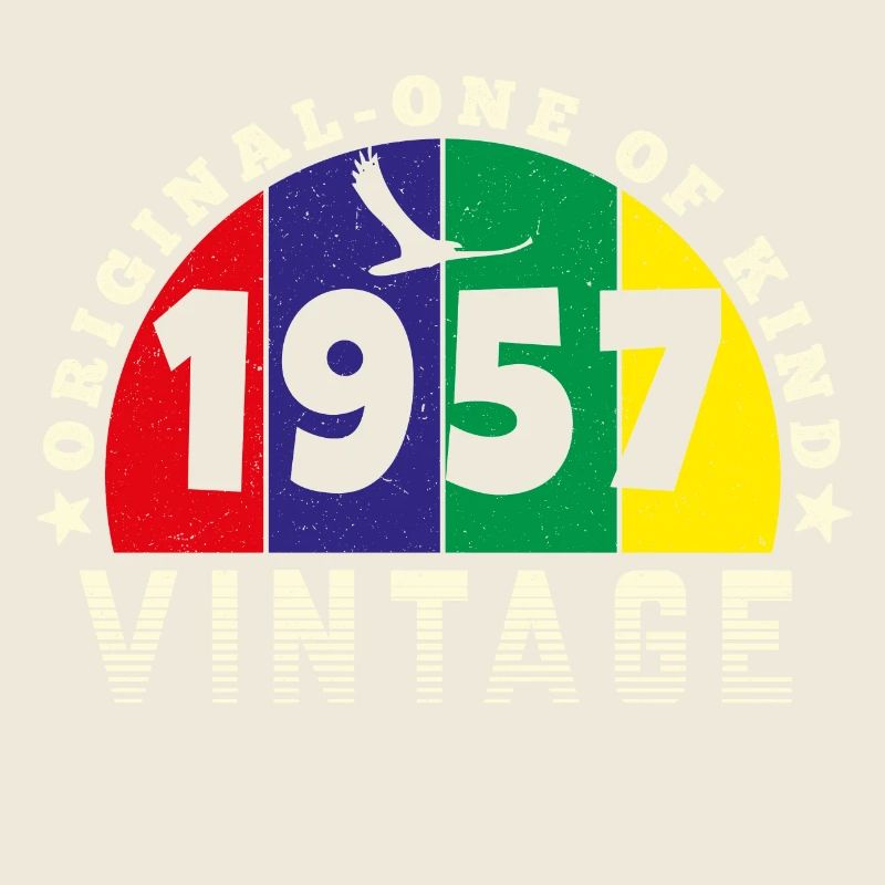 Vintage 1957 Retro - Bursdag