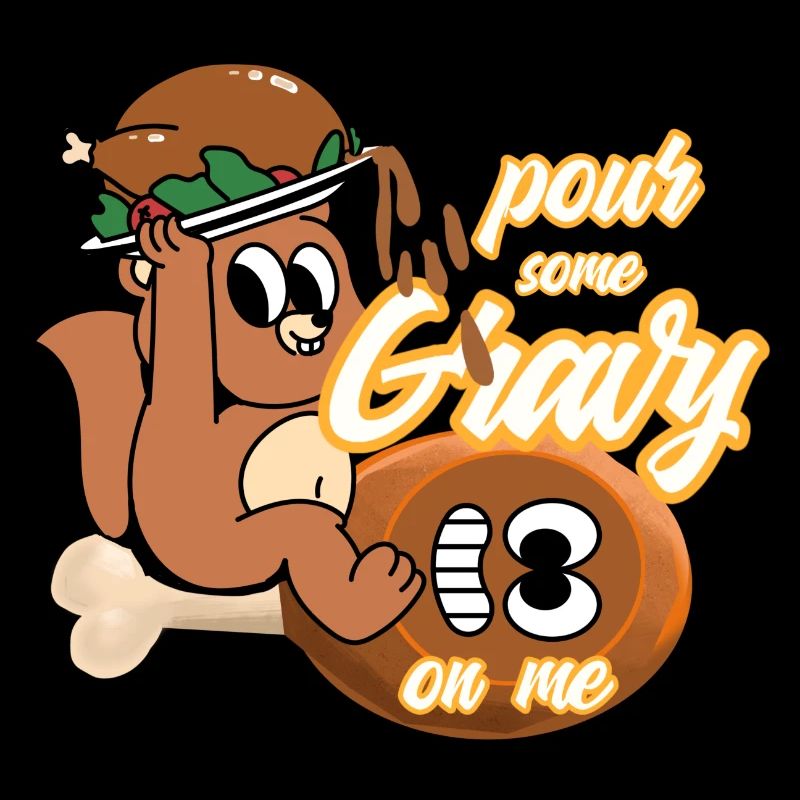 Thanksgiving with sauce