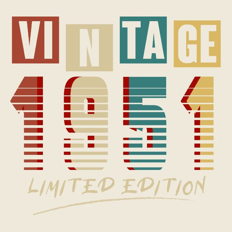 Vintage 1951 : Edition Limitée - 74e anniversaire.