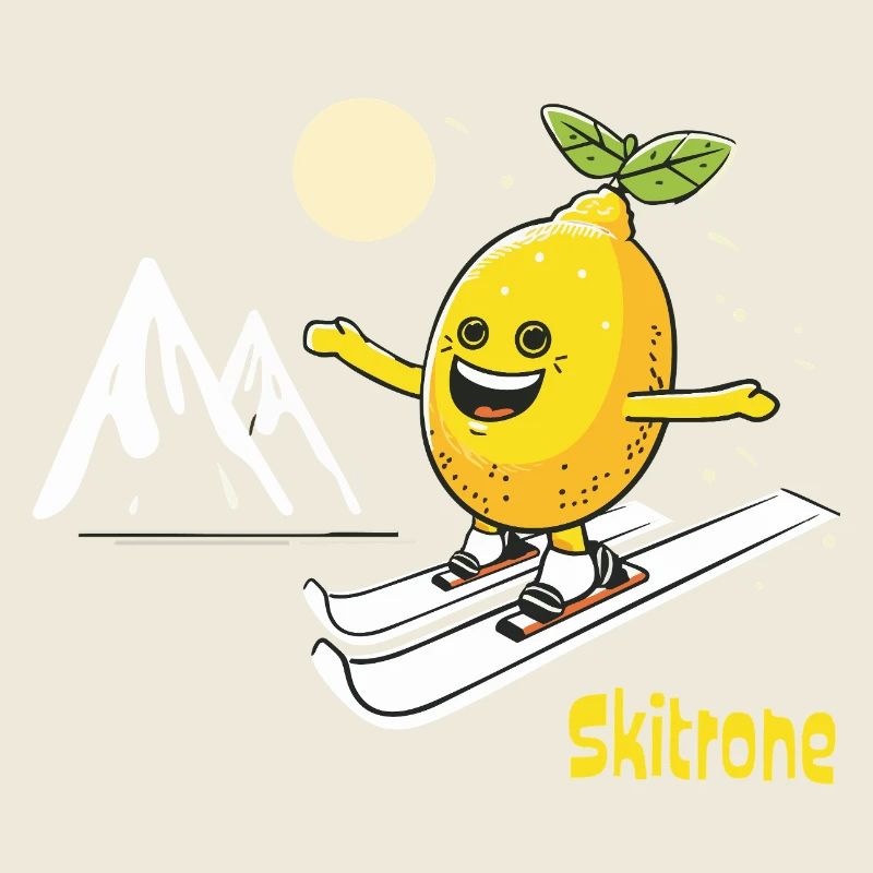 Skitrone - funny gift idea for skiers