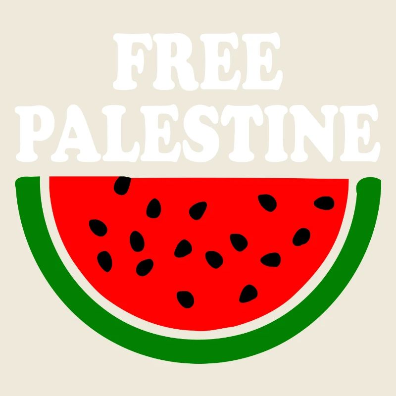 Free palestine Wassermelone melone