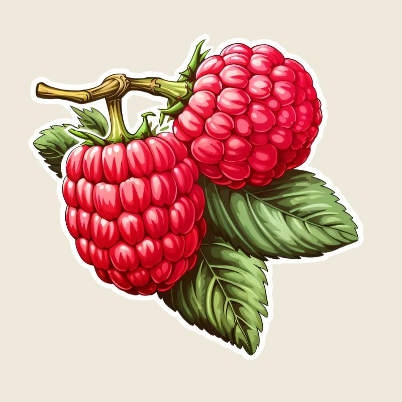 Himbeere Doppelfrucht