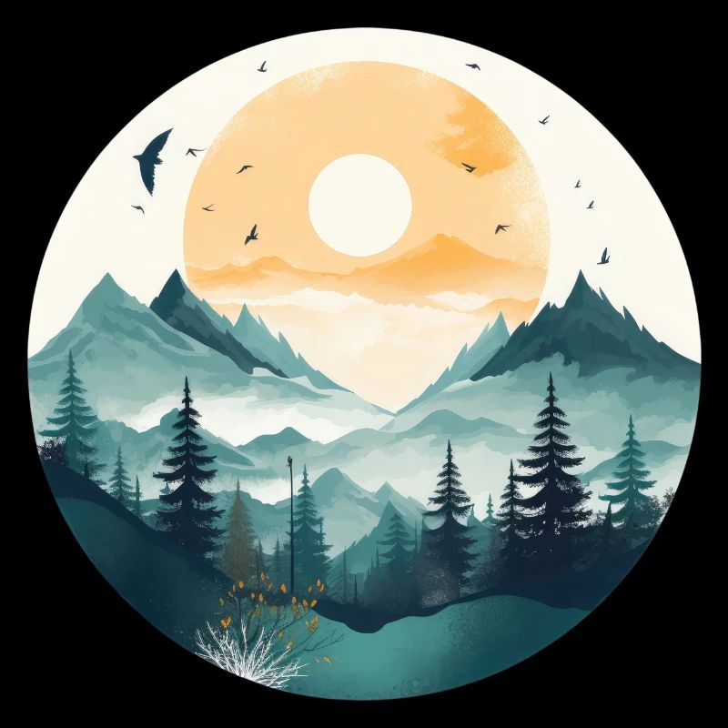 Faune Arbres À L’extérieur Nature Rétro Forêt