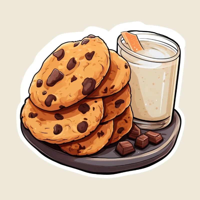 Biscuits aux pépites de chocolat et lait