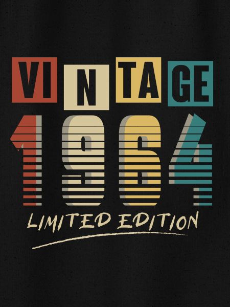 1964 Vintage 1964 Born in 1964 Birthday. Year 2