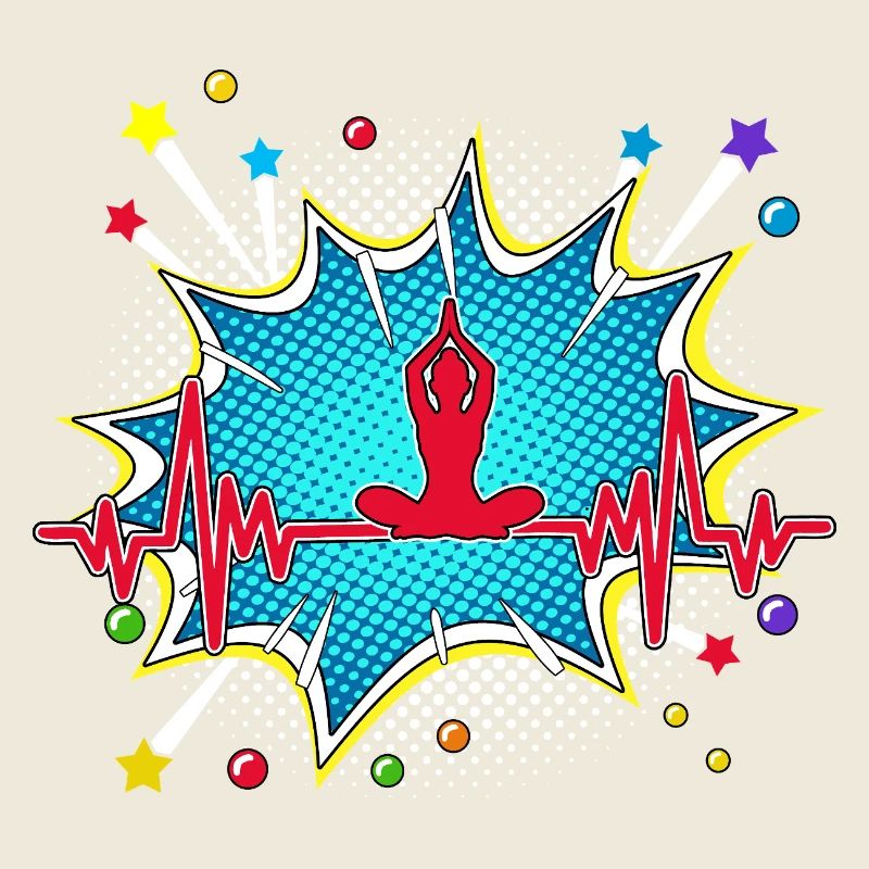 Fußball Pop Art Comic Retro Herzschlag