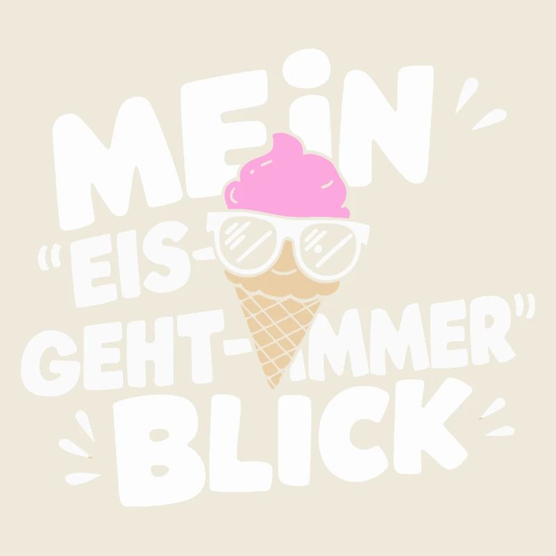 Mein Eis-Blick Eismacher Freude Sommer Hitze