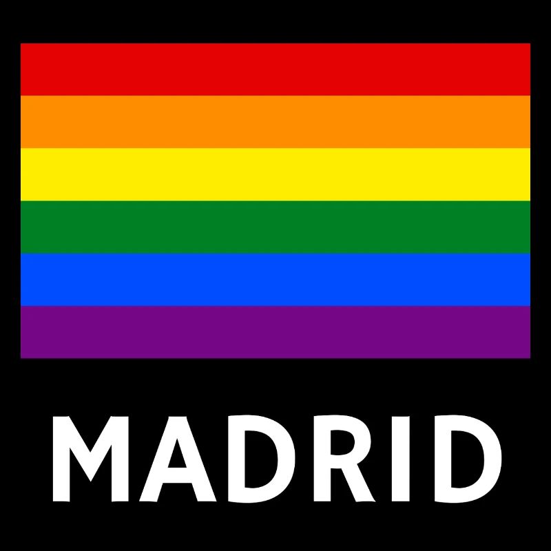 Pride Flagge Madrid