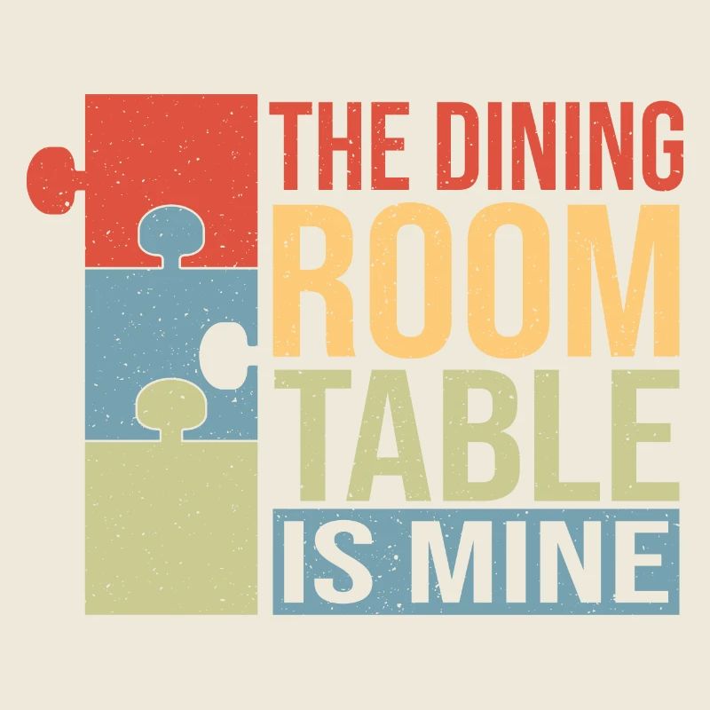 The dining table is mine