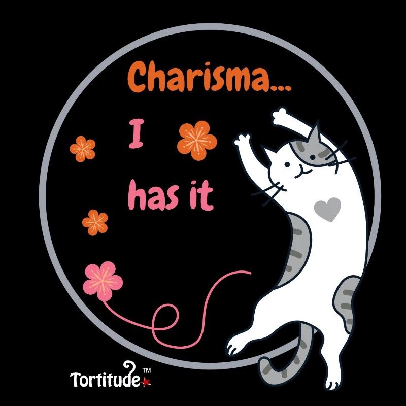 Charisma, ich hab's - dunkles Textil
