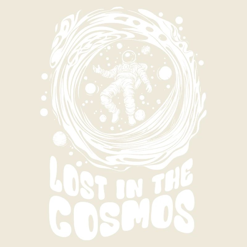 Perdu dans le cosmos - Astronaute - Espace