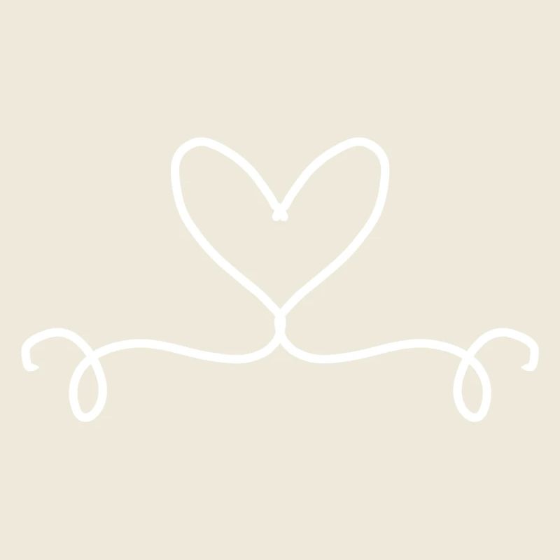 Herz Linie Liebe Form