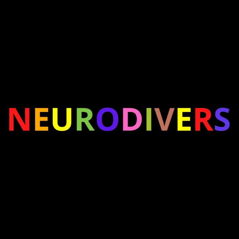 Neurodivers - bunte Buchstaben