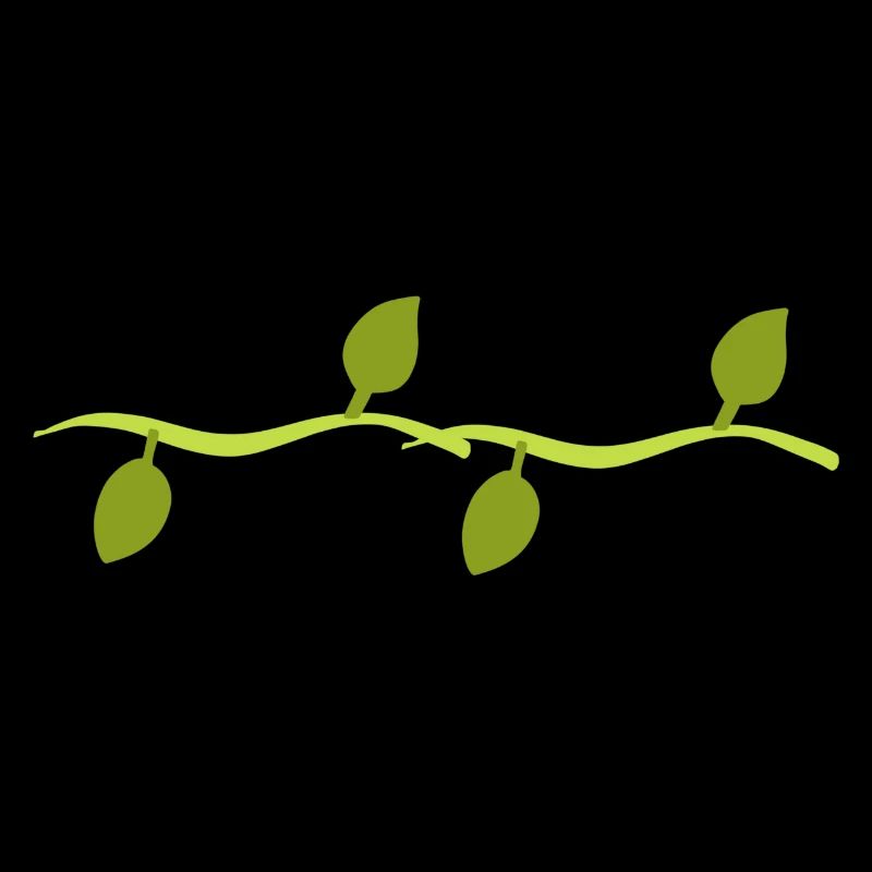 Four Leaves Line Nature