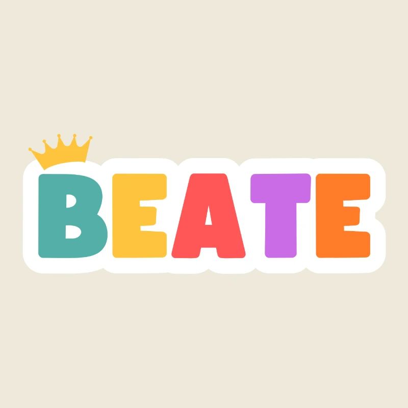 Beate! Personalisierbar