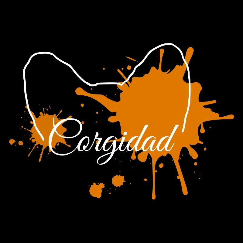 Corgidad Orange Splash