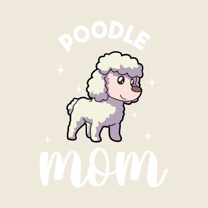 Maman caniche - Pudel