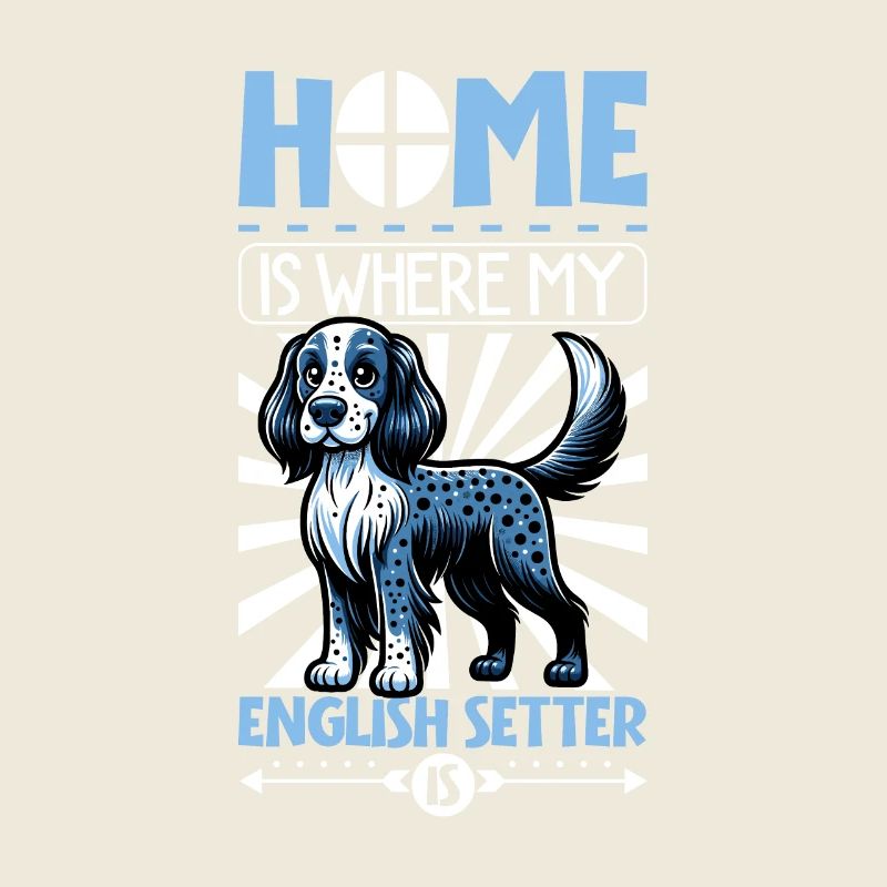 Zuhause - English Setter