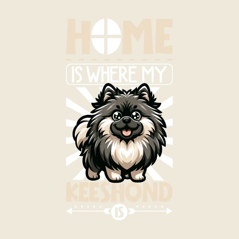 Zuhause - Wolfsspitz