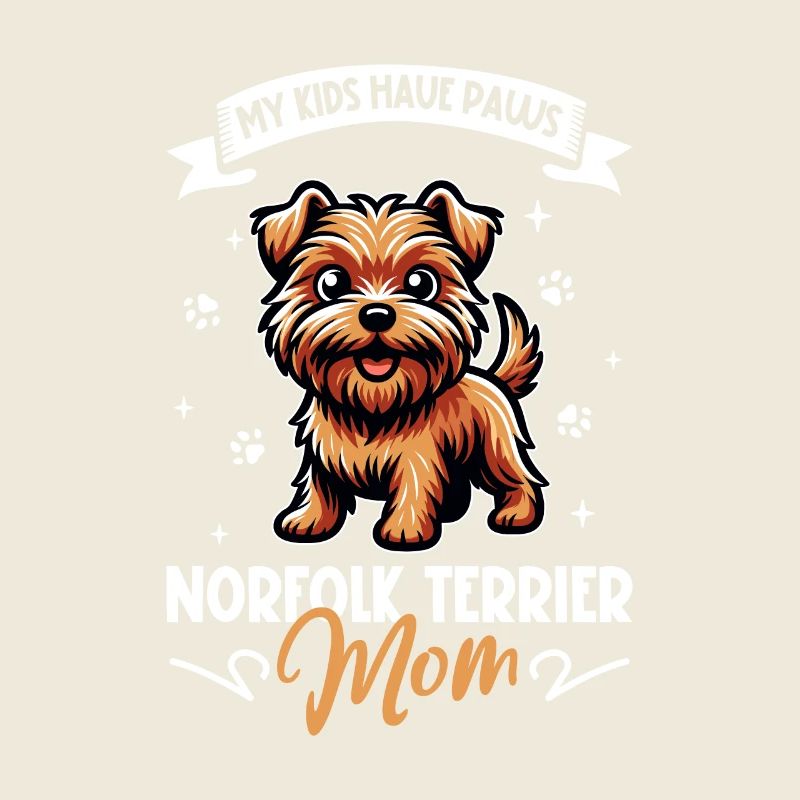 Norfolk Terrier Mom