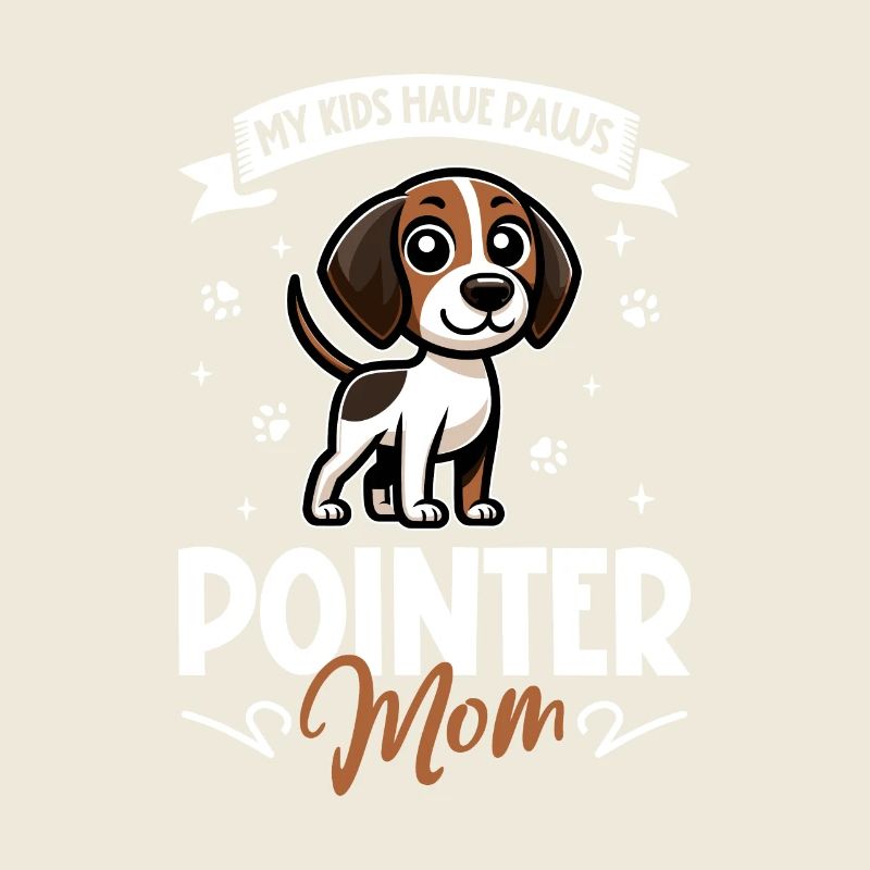 English Pointer Mama