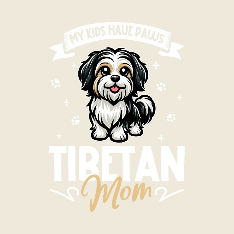 Tibetan Terrier Mom
