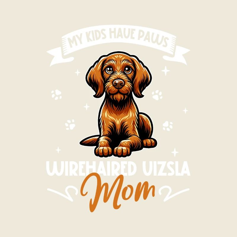 Drahthaariger Ungarischer Vorstehhund Mama