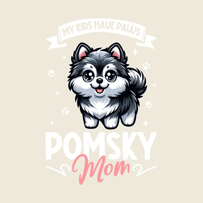 Pomsky Mama