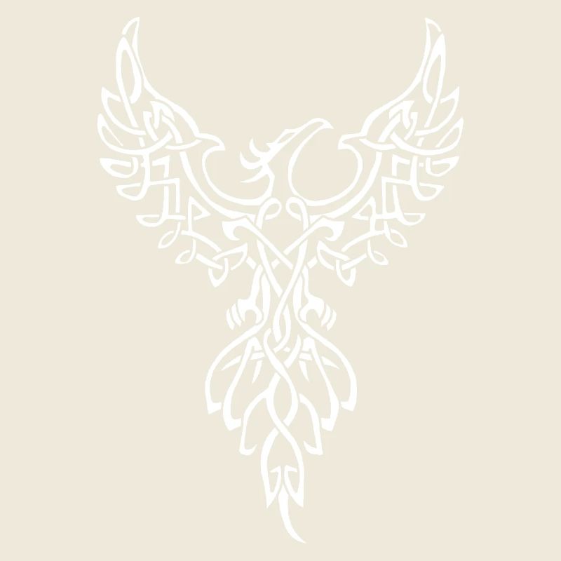 White Phoenix Symbol