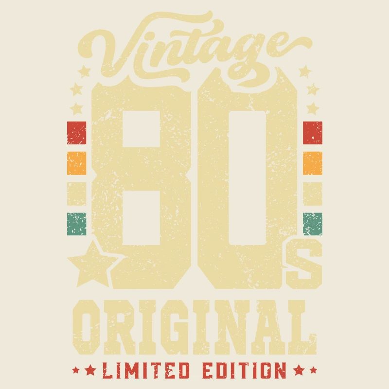 Vintage - Rétro 80s limited édition