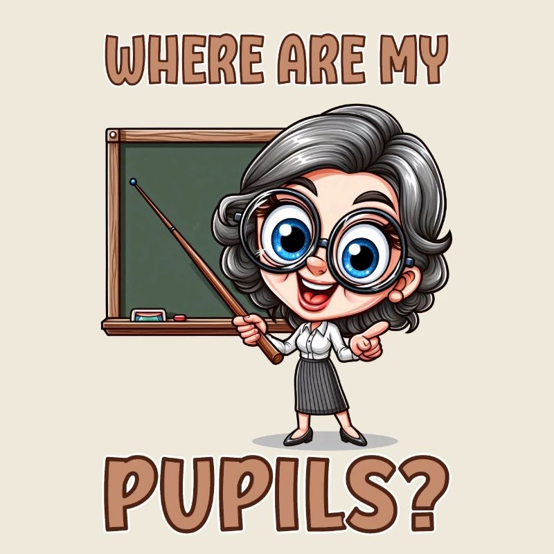Where are my pupils?