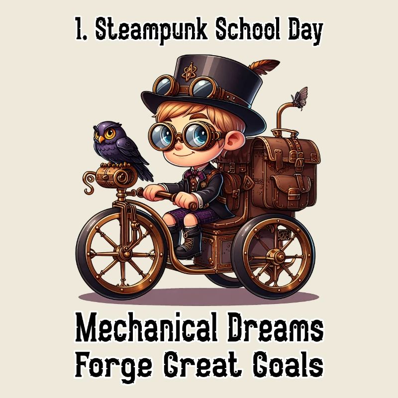 Erster Steampunk Schultag