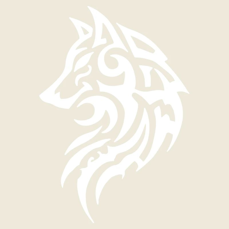 Wolf Tribal Tattoo