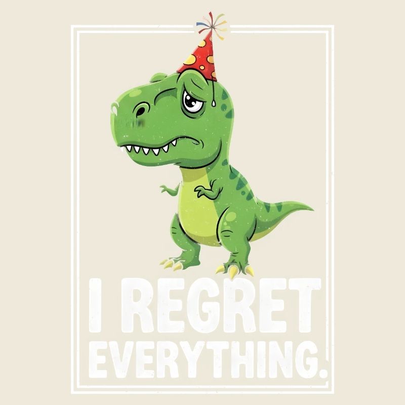 Dino Partyhut I Regret Everything