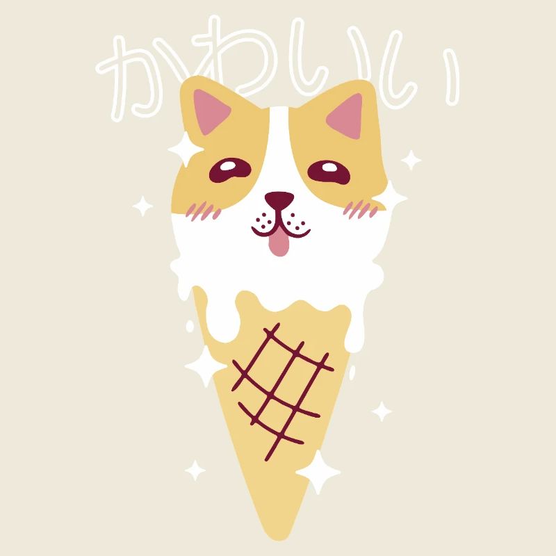 Kawaii Corgi Creme