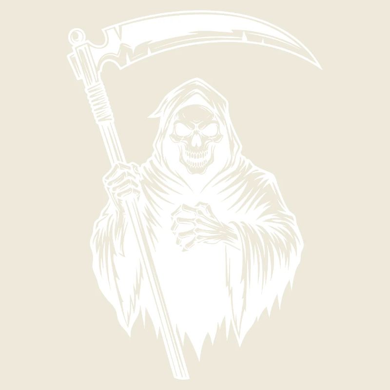 Der Sensenmann Reaper Design Skull Version