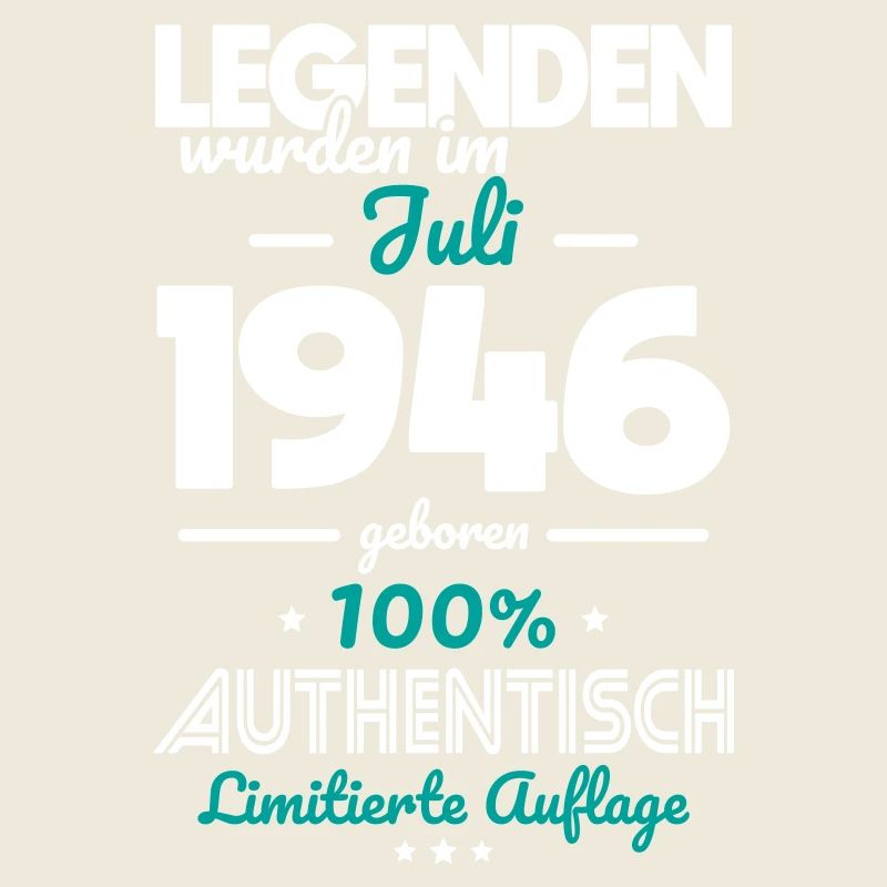 80. Geburtstag - Legenden wurden im Juli 1946