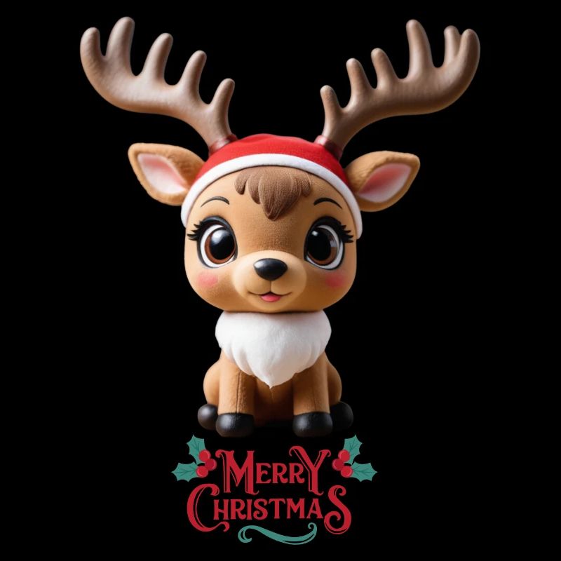 Renne de Noel trop mignon
