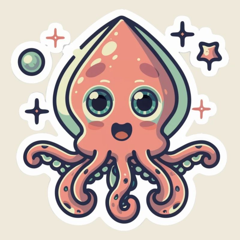 Amoureux des calamars