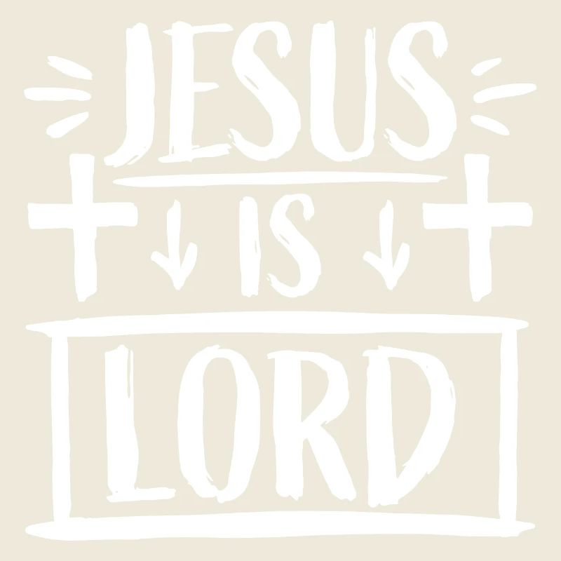 Jesus ist der Herr, glaube an das Kreuz Christi, den christlichen Glauben